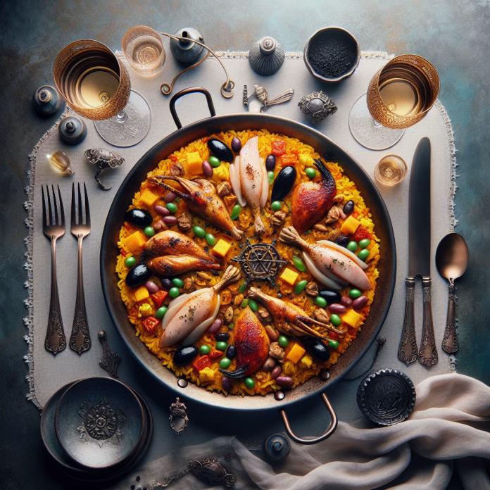 Receta de paella valenciana tradicional