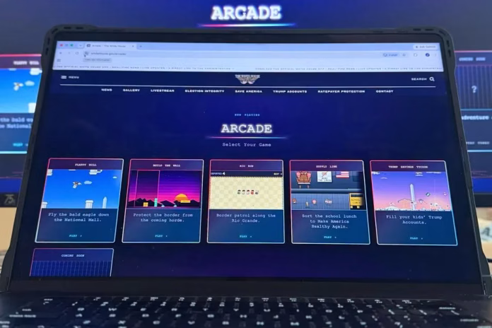 <p><strong>Cuidado: Arcada de Trump, el peligro que ignoran los gamers.</strong></p>